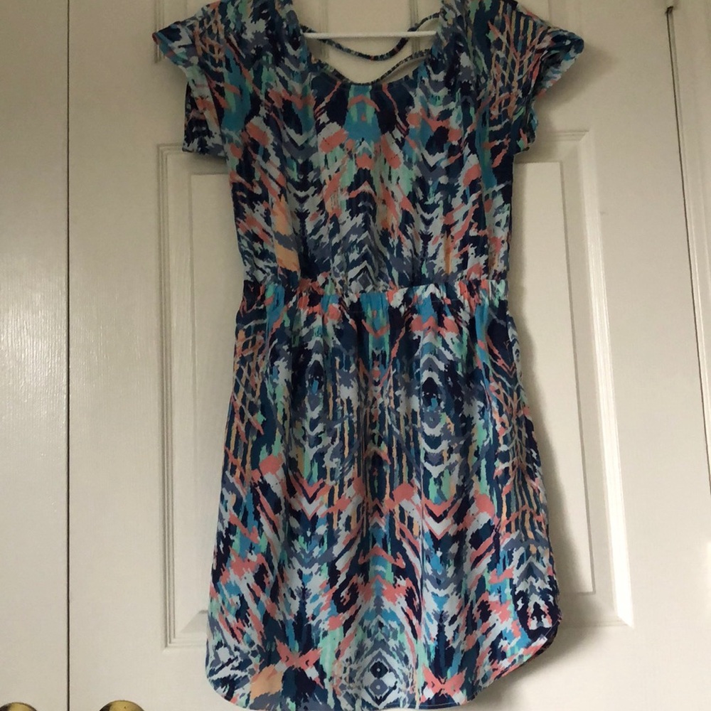 American Eagle Size Small Print Dress w Pockets!